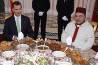 Unos 300 invitados acuden al desayuno de Ramadán ofrecido por Mohamed VI a los Reyes de España