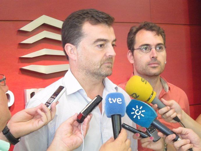 Antonio Maíllo líder de IULV-CA Andalucía IU coordinador (foto julio 2014)