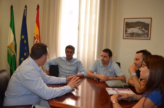 Reunión entre Diputación y Ayuntamiento de Macael