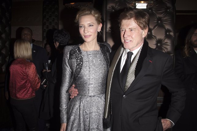 Cate Blanchett y Robert Redford