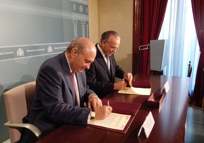 Jorge Fernández Díaz e Isidro Fainé