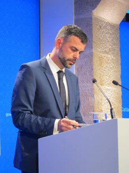 Santi Vila, en el Consell Executiu