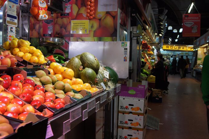 Recurso para mercados, alimentación, comida, fruta