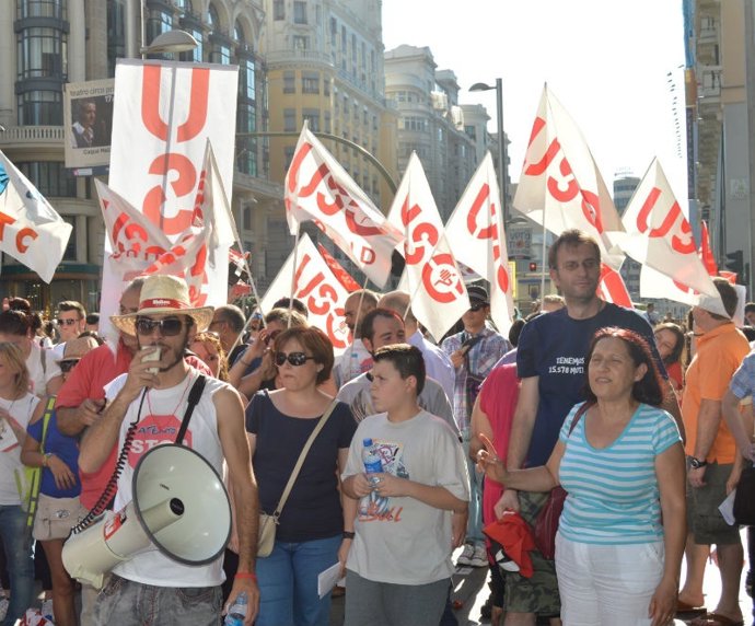 Paro en Atento convocado por USO