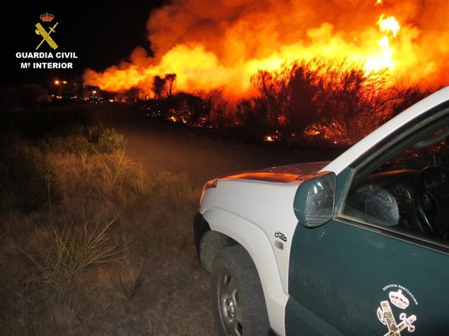 Incendio en Villalcampo