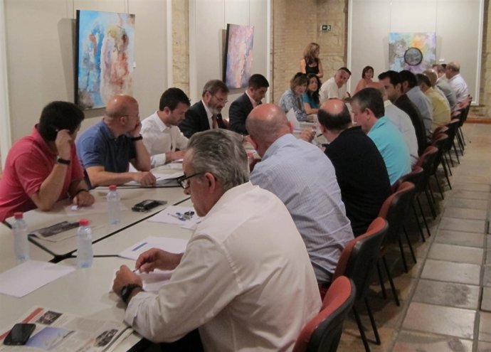 Reunión del Consejo Provincial del Aceite de Oliva celebrada este miércoles