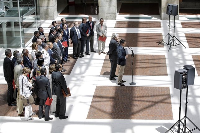 Ignacio González con los hospitales