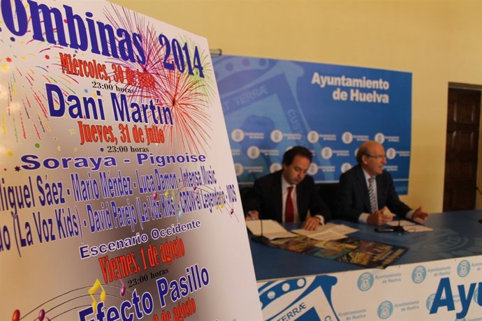 Presentación de la programación de las Fiestas Colombinas. 