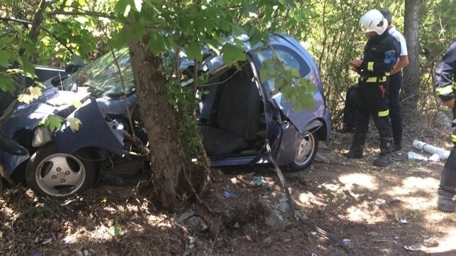 Accidente con un cuatriciclo en Torrelodones