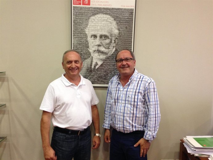 Javier Vila y Juan Cornejo, este miércoles