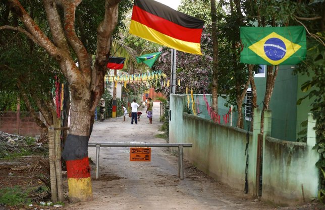 Santo André Bahia, poblado donde se hospedó la selección alemana 