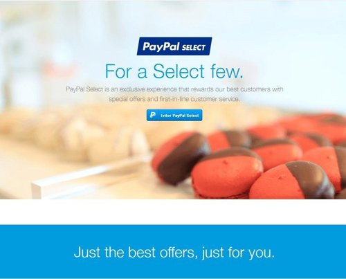 Programa PayPal Select