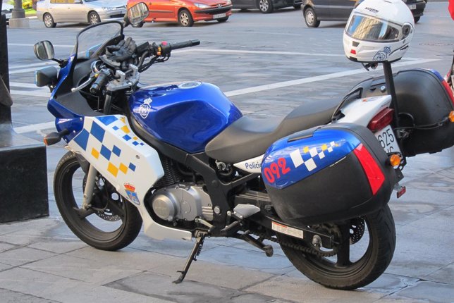 Moto De Policía Local De Oviedo