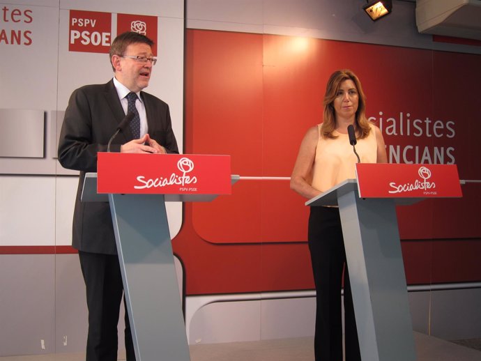 Ximo Puig y Susana Díaz