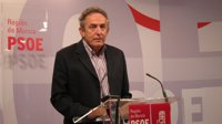 PSOE lamenta que la Región "siga estando a la cola en transparencia por intención directa" del PP