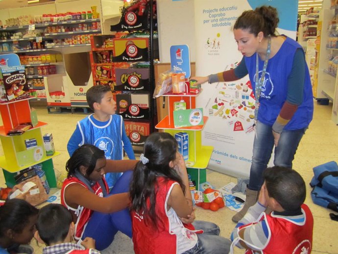 Caprabo sensibiliza sobre educación nutricional a 10.000 niños