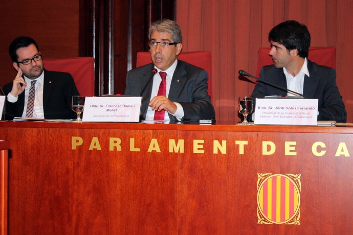 El conseller Francesc Homs