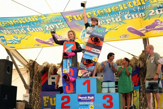 Gisela Pulido en la Fuerteventura World Cup 2013