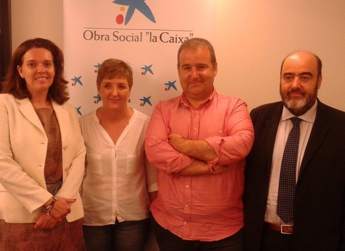 Ana Díez, Cristina Jaúregui, José Antonio Villanueva y Rafael Olleta