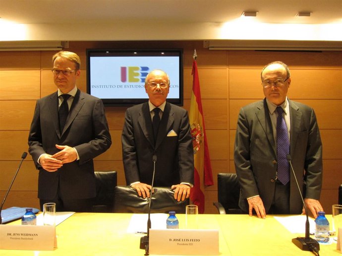 El presidente del Bundesbak, Jens Weidmann