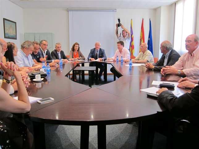 Reunión en la Cámara de Comercio de Mallorca