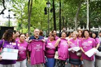 Los concejales de IU-CA apoyan a la plantilla de ayuda a domicilio y piden la "supervivencia" del servicio