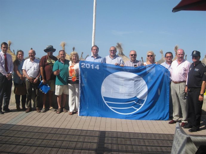 Banderas azules en las Playas de Palma