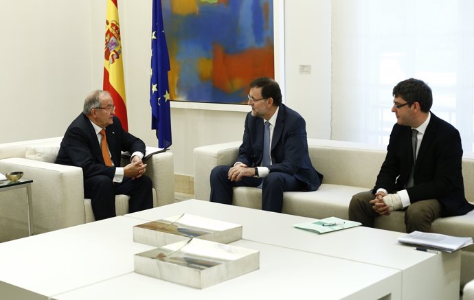 El presidente del Gobierno, Mariano Rajoy, reunido con el Comité Ejecutivo pimec