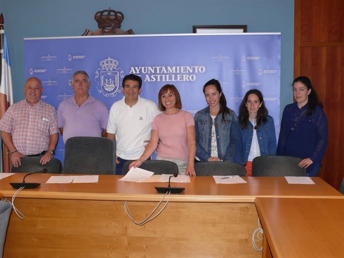 Firma de los convenios