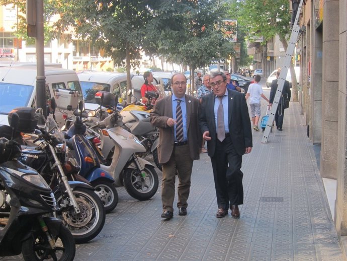 Miquel Iceta, Àngel Ros 