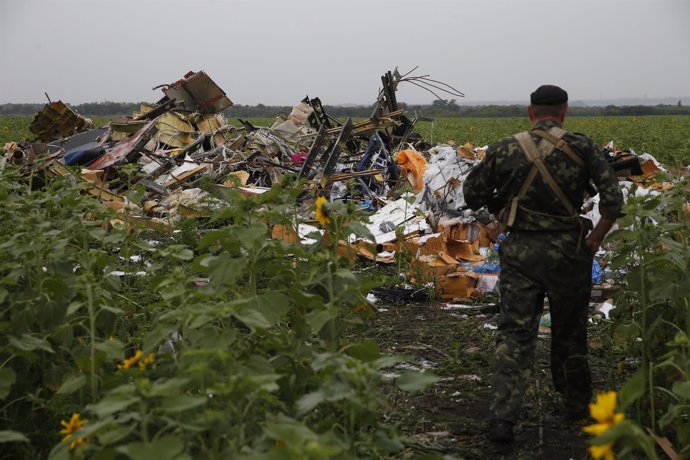 Avión derribado de Malaysia Airlines derribado en Ucrania