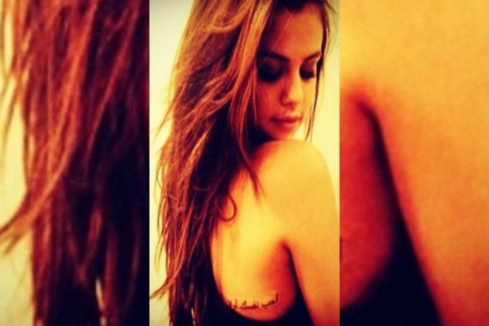 Selena Gómez se hace un tatuaje con mucho sentido