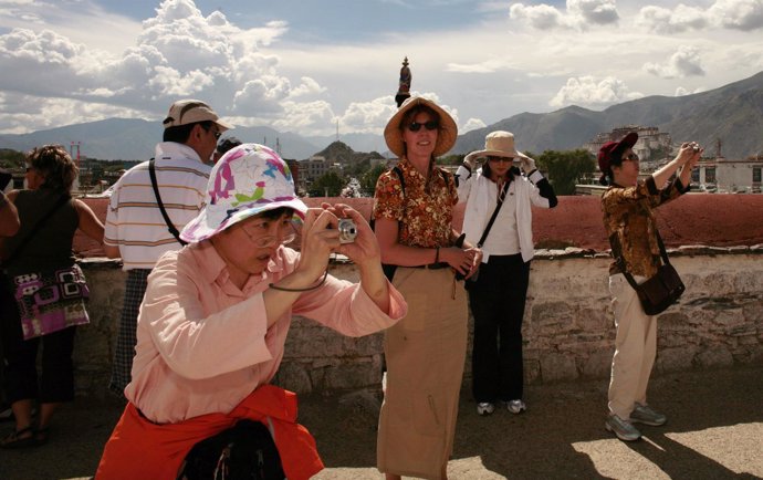 Turistas chinos