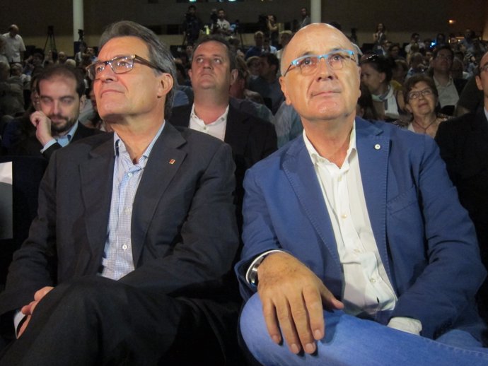 Artur Mas y Josep Antoni Duran CiU, CDC UDC