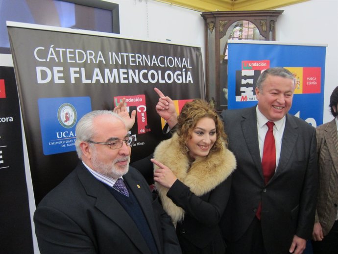 Presentación de la Cátedra de Flamencología-UCAM-Fundaceión Cante de las Minas