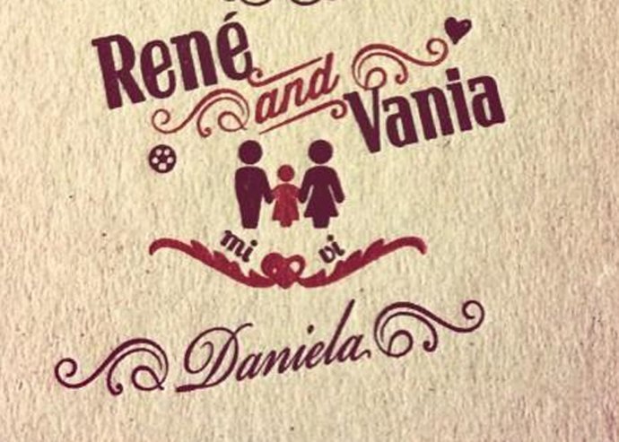 Vania Millán invitación boda