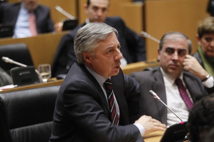 José Blanco, interviniendo en el Grupo Socialista 