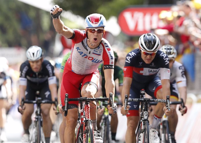 Kristoff gana la decimoquinta etapa del Tour de Francia 2014