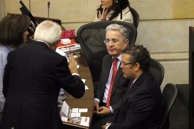 Uribe en el nuevo Congreso de Colombia
