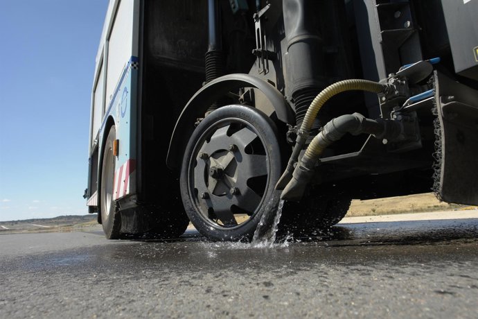 Trabajos de mantenimiento de carreteras