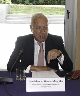 El ministro de Asuntos Exteriores y de Cooperación, José Manuel García Margallo