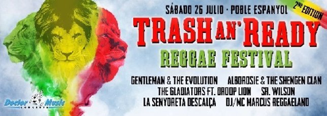 Cartel del Trash An' Ready de Barcelona