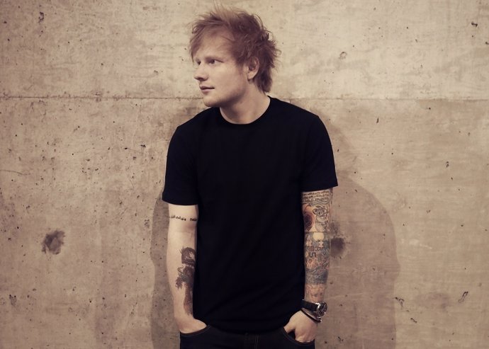 El cantante Ed Sheeran