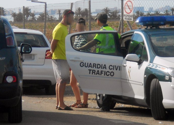 Control de la Guardia Civil