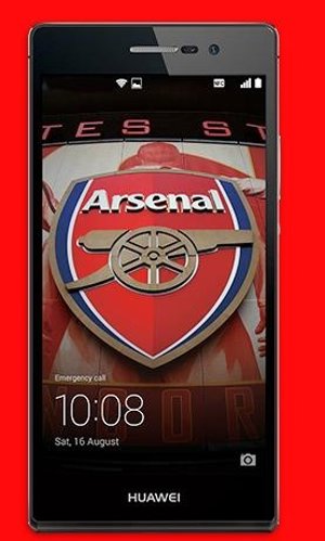 Huawei lanza su edición más futbolera: Ascend P7 Arsenal Edition