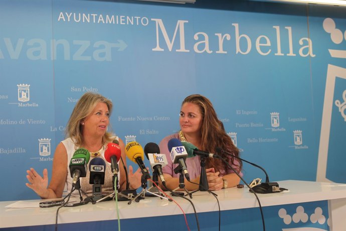 La alcaldesa de Marbella, Ángeles Muñoz, presenta el Starlite Festival