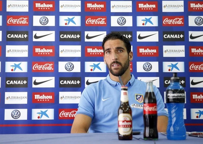 Raúl García, en rueda de prensa