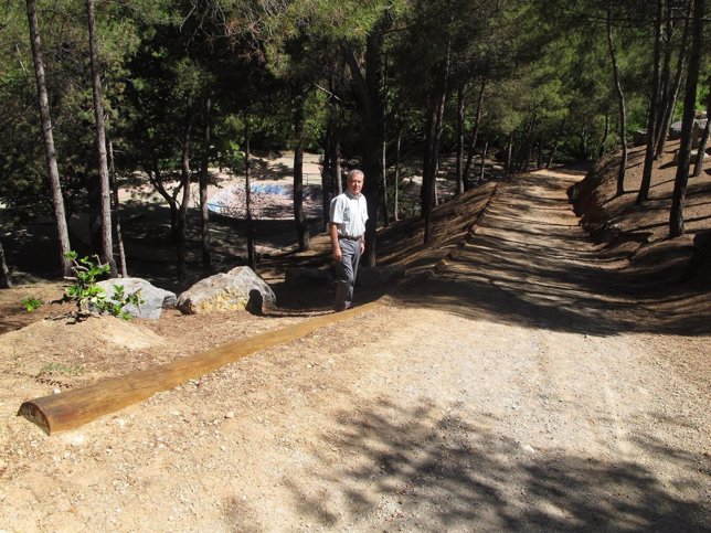Teruel invierte 5.000 euros en mejorar el parque de Los Fueros.