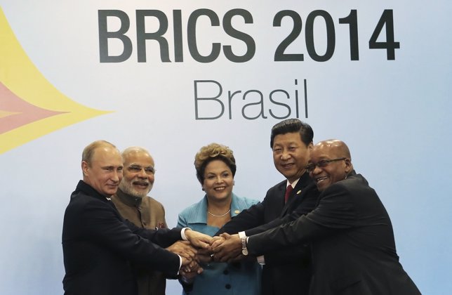 Los líderes de los BRICS reunidos en Fortaleza (Brasil)