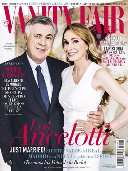 Carlo Ancelotti en Vanity Fair